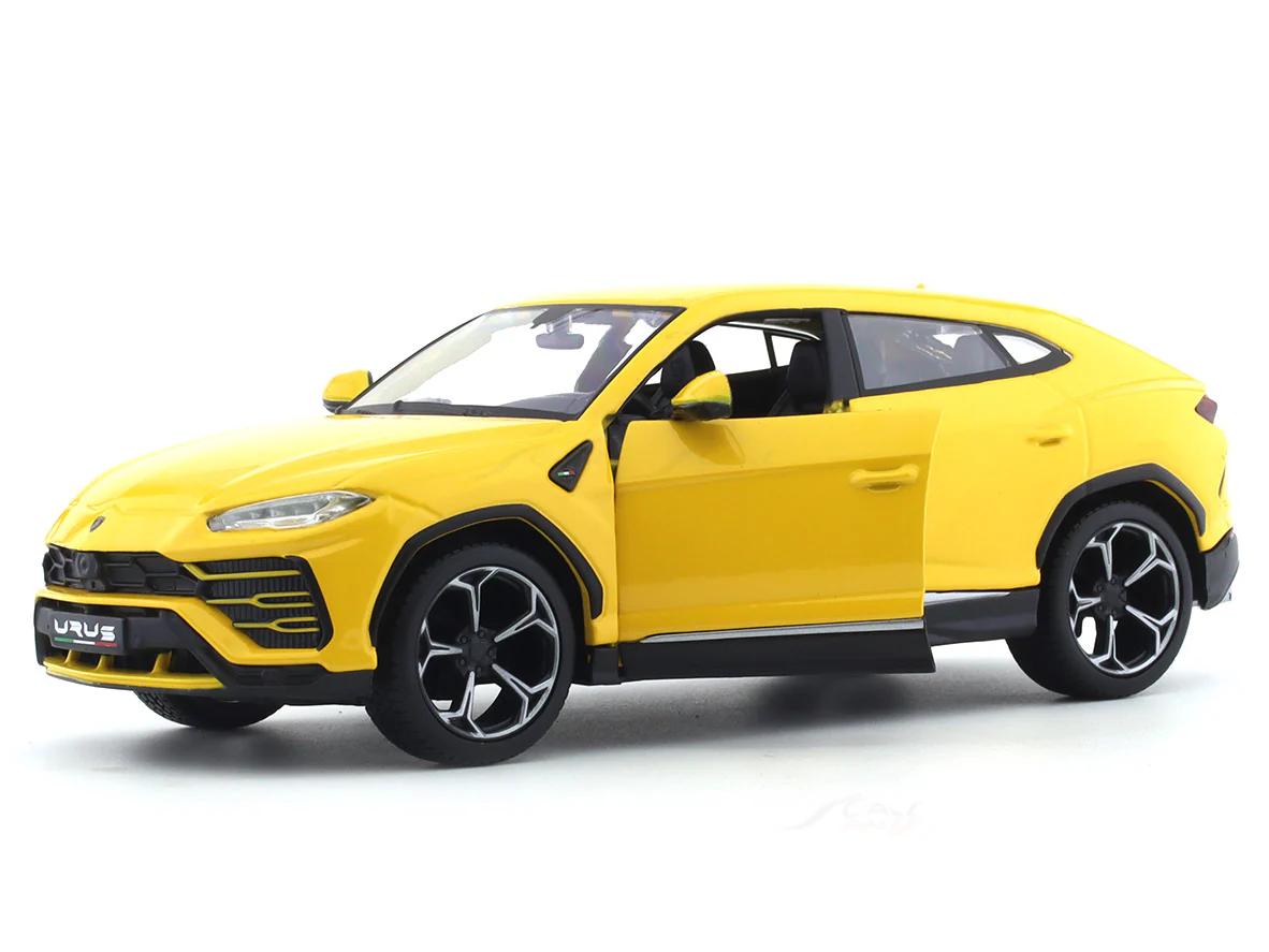 Lamborghini Urus Yellow 1:24 Maisto diecast alloy scale model car - Image 7