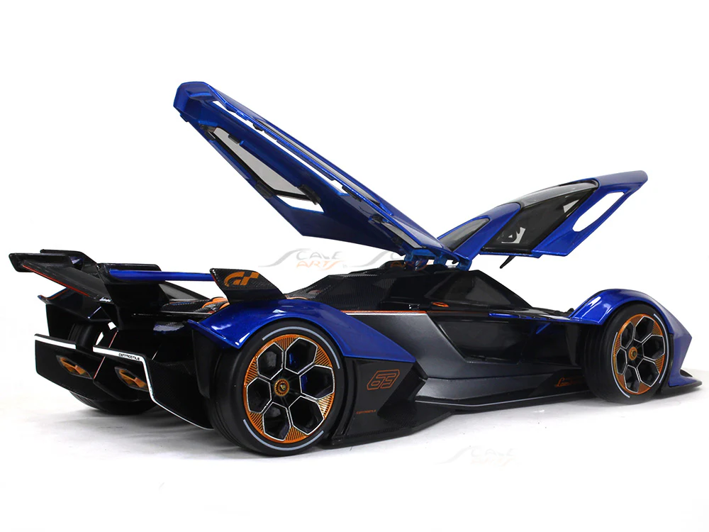 Lamborghini V12 Vision GT blue 1:18 Maisto diecast Scale Model car - Image 10