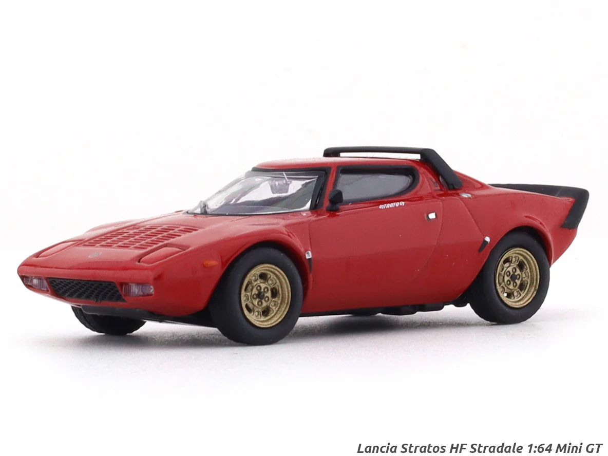 Lancia Stratos HF Stradale red 1:64 Mini GT diecast scale model car