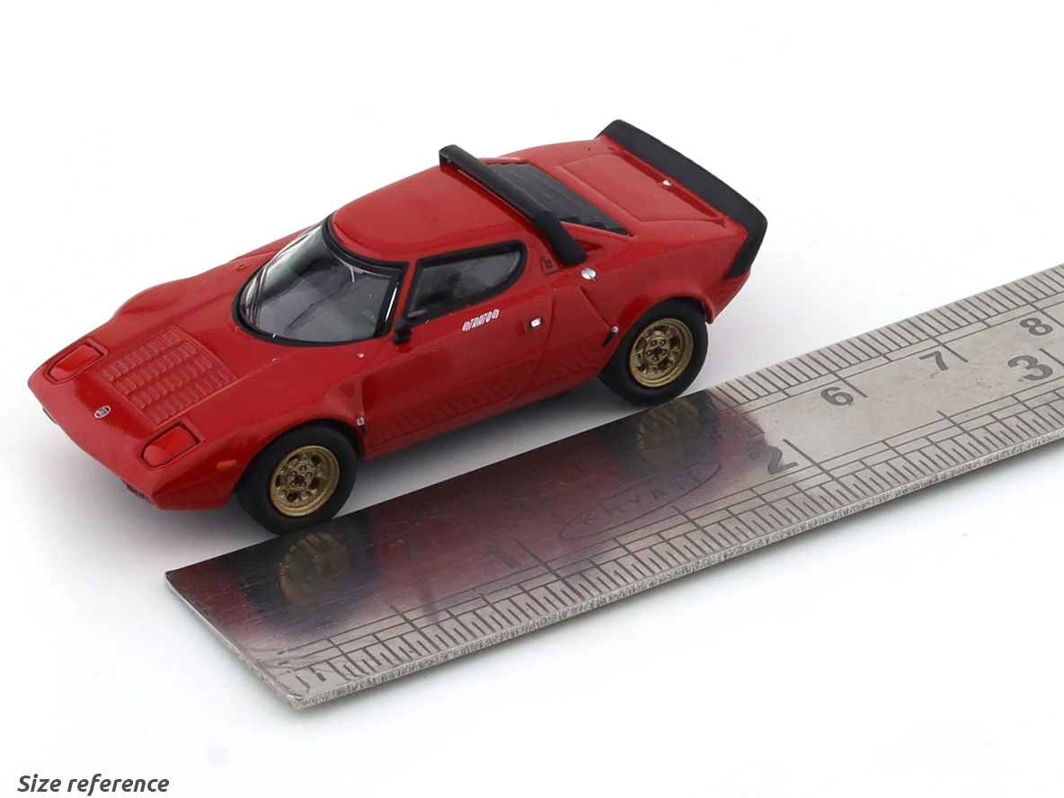 Lancia Stratos HF Stradale red 1:64 Mini GT diecast scale model car - Image 9