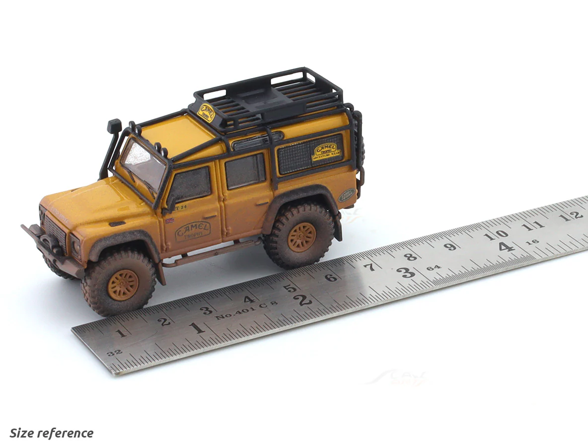 Land Rover Defender 110 Camel B Mud 1:64 Master diecast scale model car miniature - Image 10