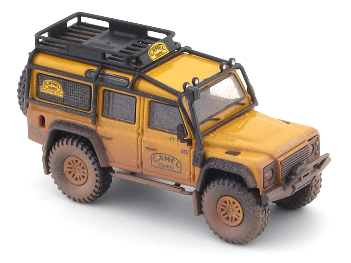 Land Rover Defender 110 Camel B Mud 1:64 Master diecast scale model car miniature - Image 8