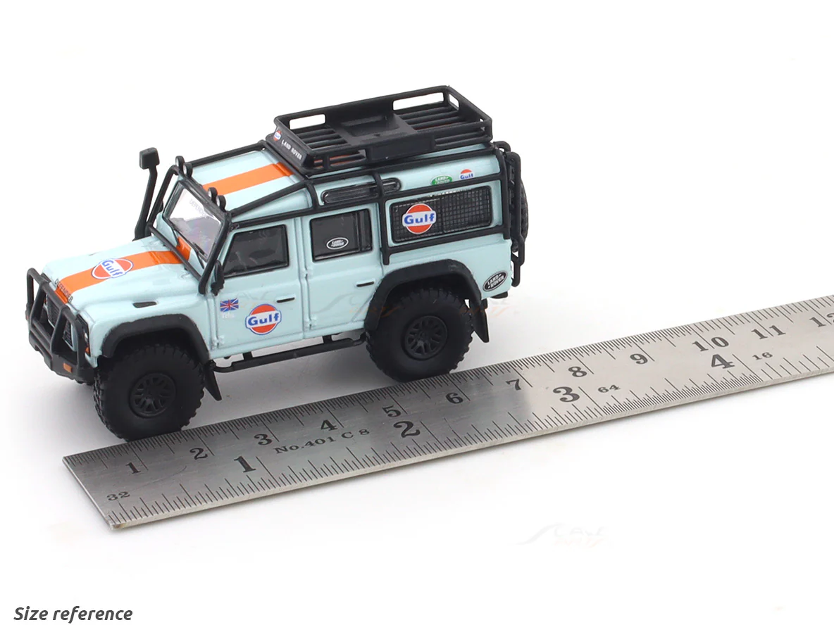Land Rover Defender 110 Gulf B 1:64 Master diecast scale model car miniature - Image 10