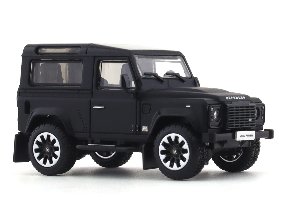 Land Rover Defender 90 Works 70th Edition matte black 1:64 LCD Models diecast scale model car miniature - Image 6
