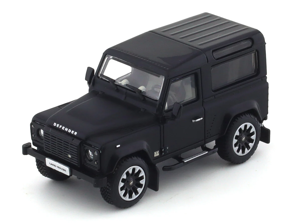 Land Rover Defender 90 Works 70th Edition matte black 1:64 LCD Models diecast scale model car miniature - Image 7