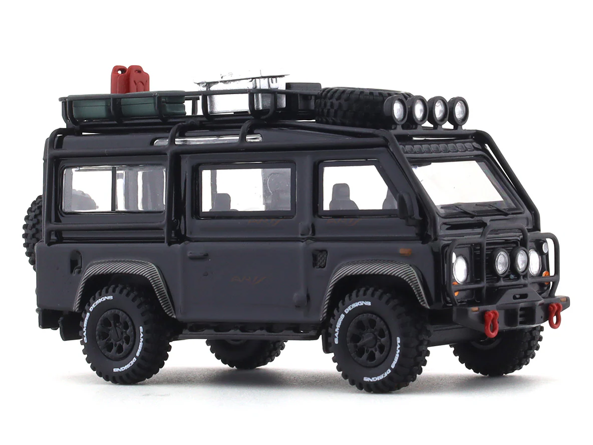 Land Rover Defender Van Concept black 1:64 Master diecast scale model car miniature - Image 7