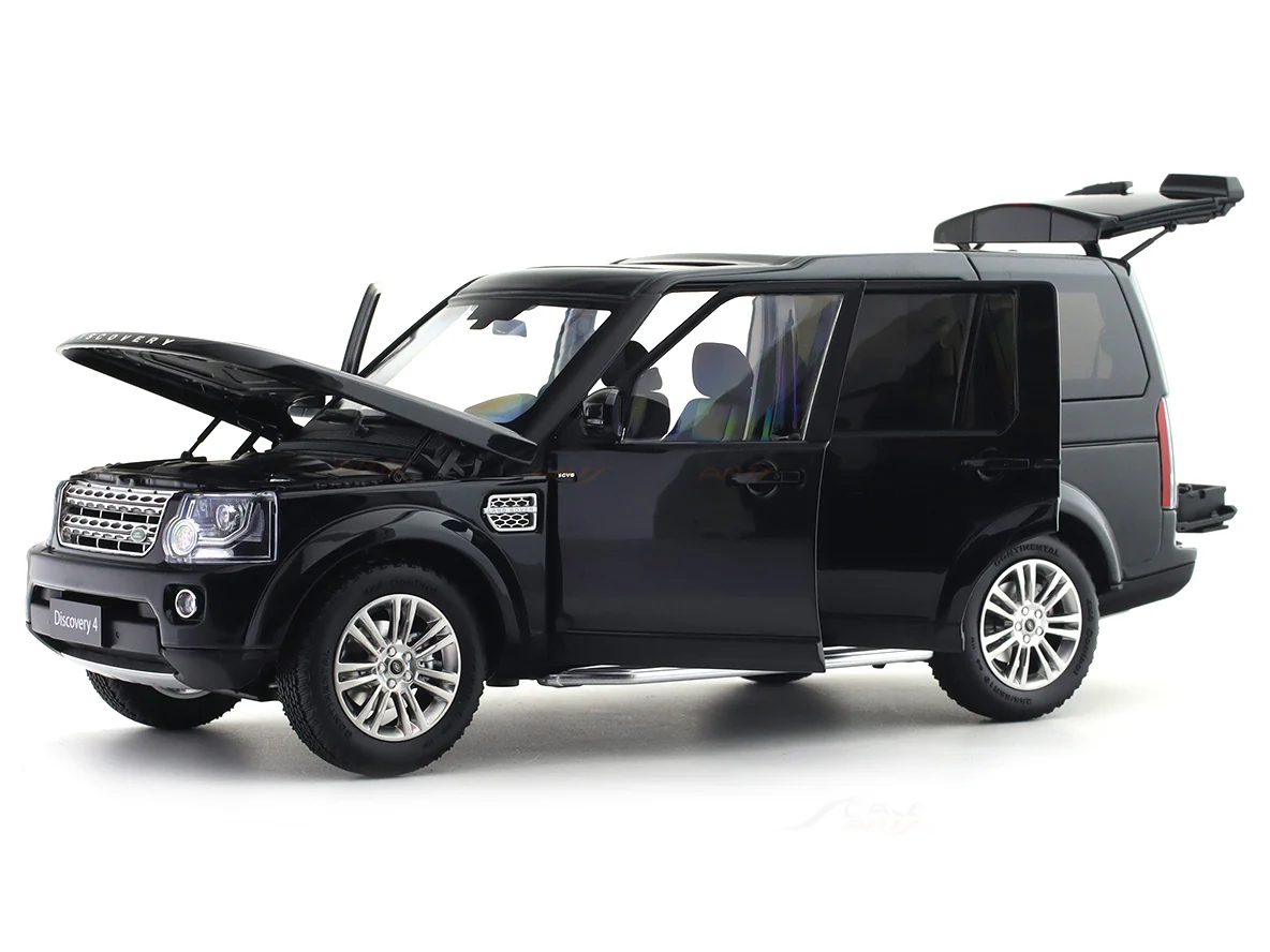 Land Rover Discovery 4 Black 1:18 Scale Model | WHELART Luxury SUV Diecast - Image 8