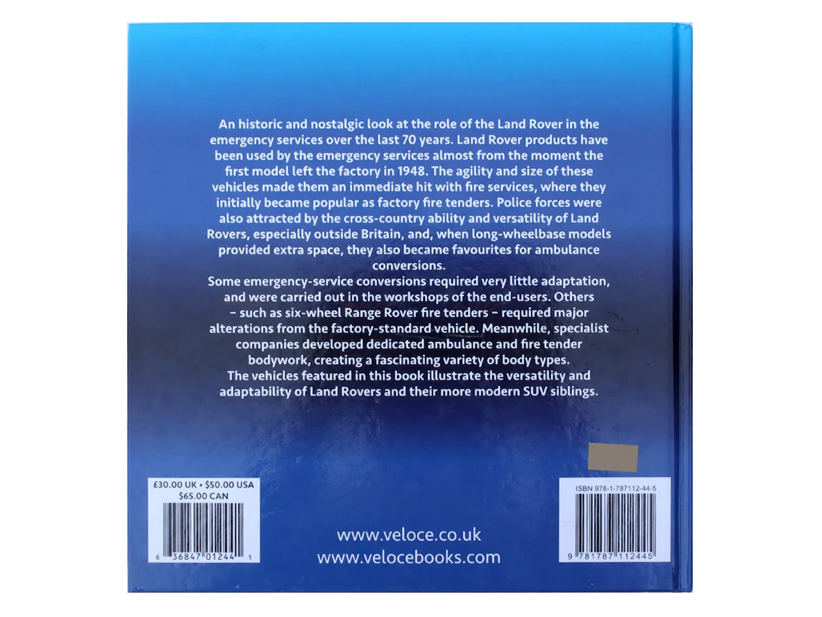 Land Rover - Emergency Vehicles : Book - Image 2