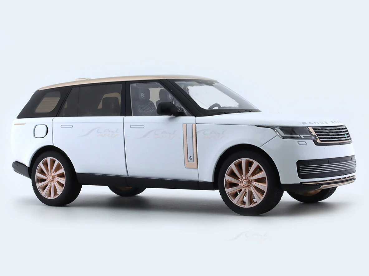 Land Rover Range Rover Autobiography SV white 1:18 QY Toys diecast scale model car - Image 6