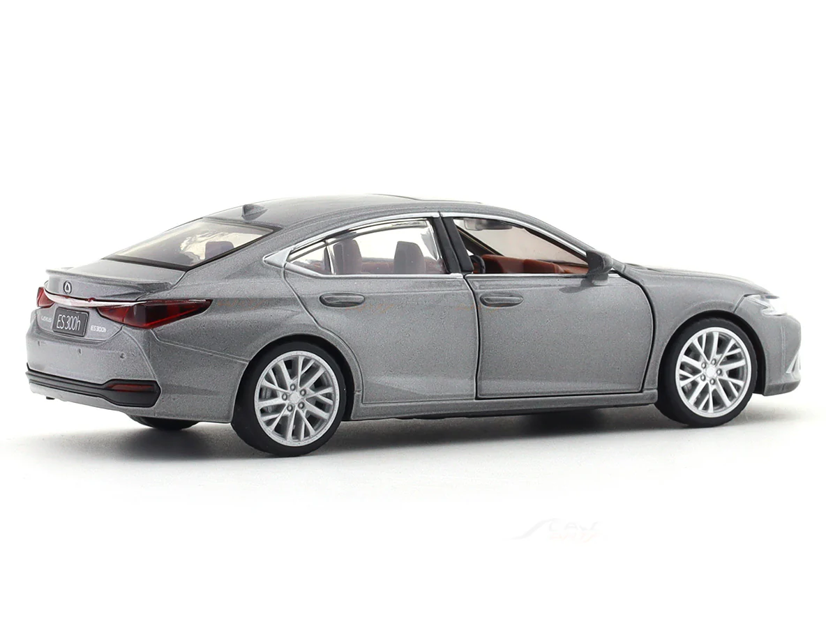 Lexus ES 300h Grey 1:35 MSZ licensed pullback diecast Scale Model car collectible - Image 4