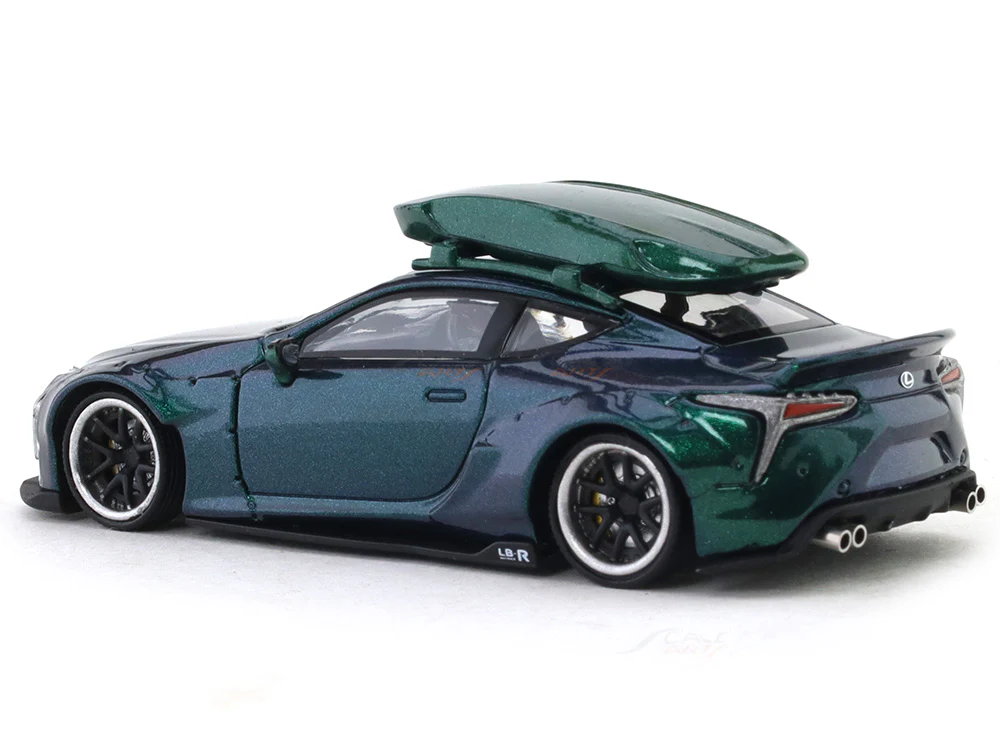 Lexus LC 500h green 1:64 Master diecast scale miniature car - Image 3