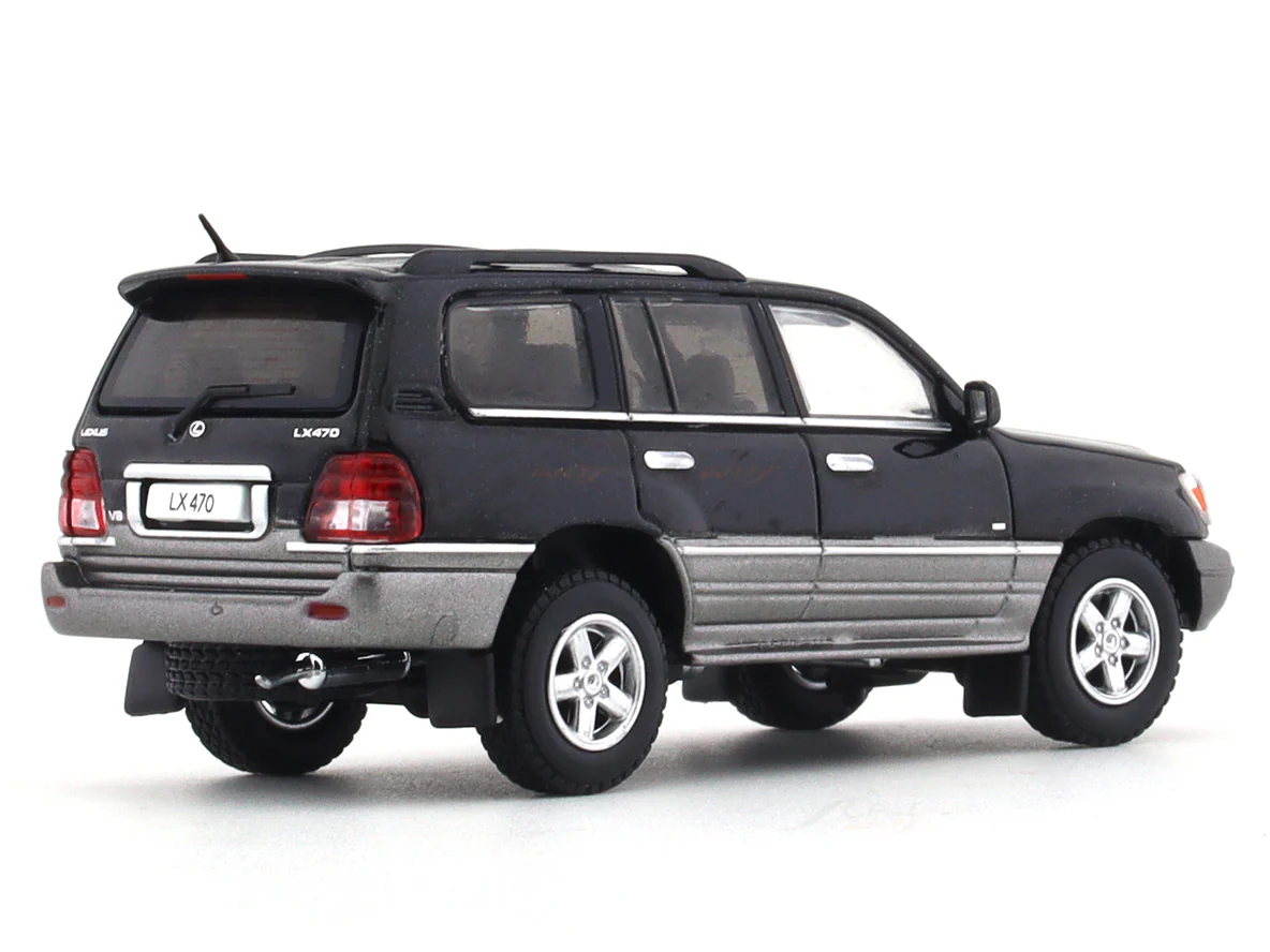 Lexus LX470 black 1:64 GCD diecast scale model miniature car - Image 4
