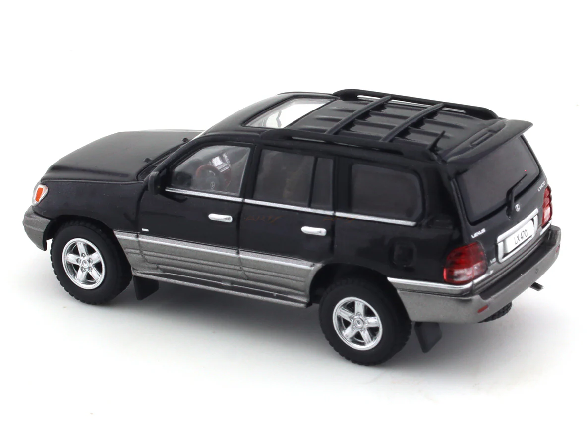 Lexus LX470 black 1:64 GCD diecast scale model miniature car - Image 9