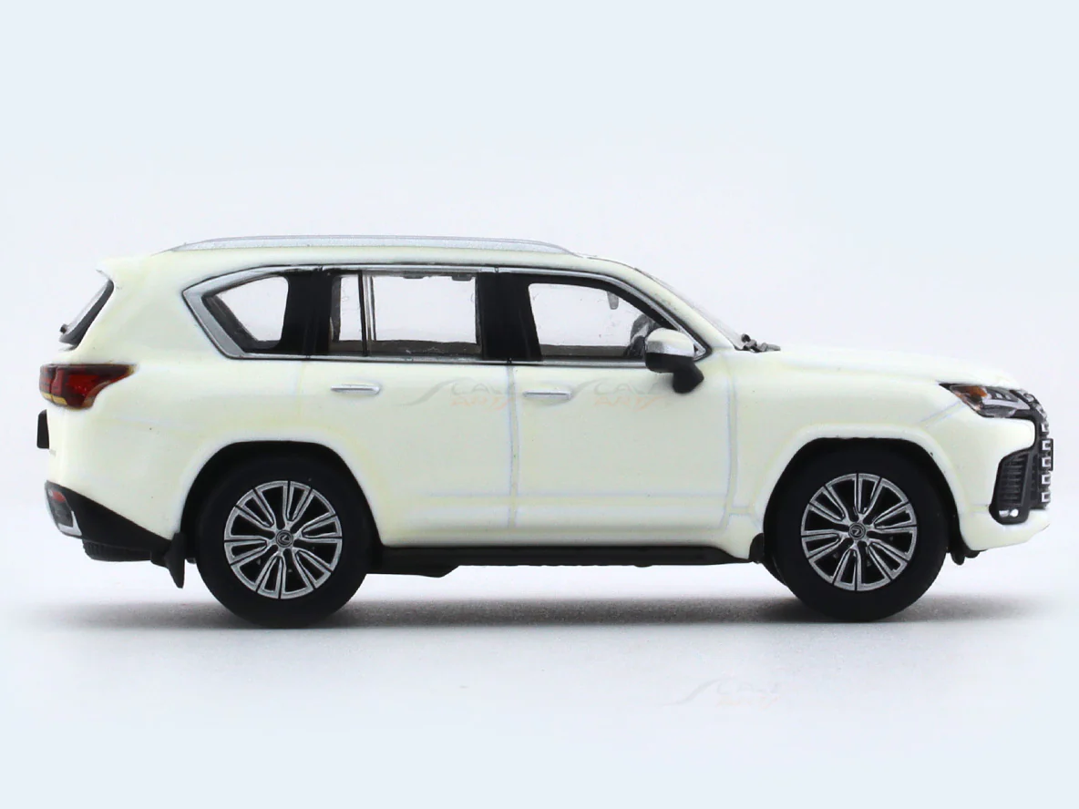 Lexus LX600 white 1:64 GCD licensed diecast scale model miniature car replica - Image 5