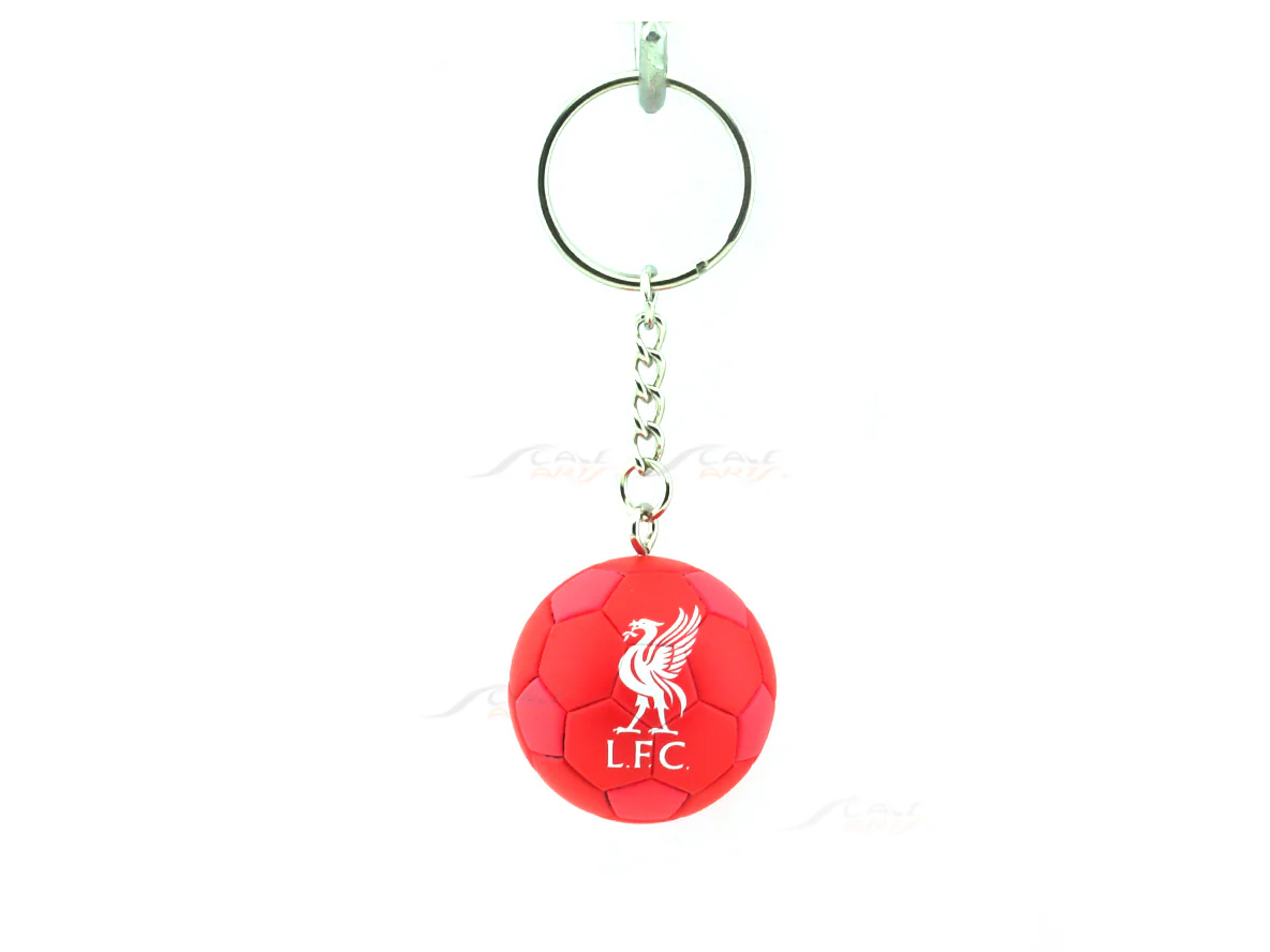 LFC football white keyring / keychain