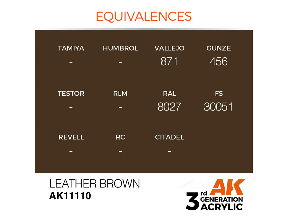 Light Brown 17ml AK Interactive acrylic color AK11110 - Image 2