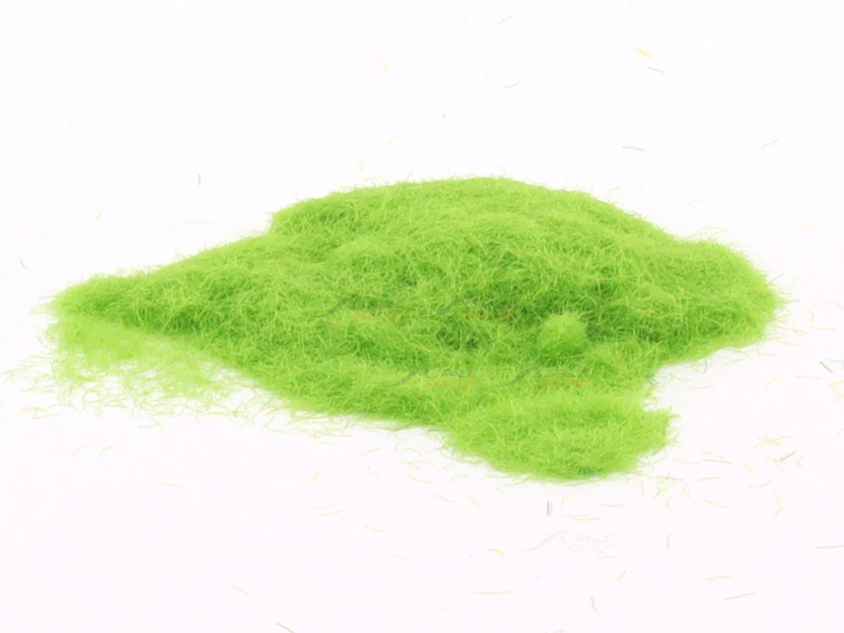 Light Green static grass flock 50 grams diorama accessories