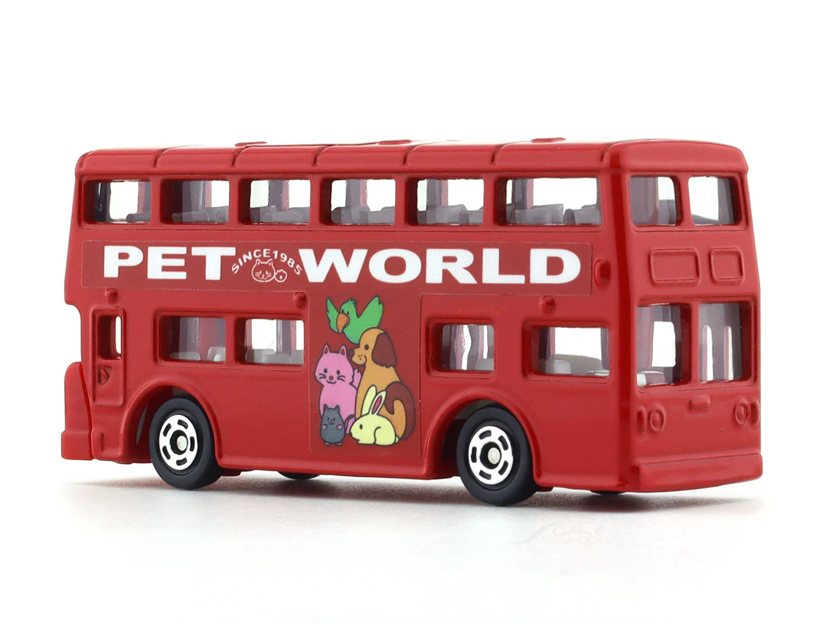 London Bus 1:130 Tomica No 95 diecast scale car model - Image 3