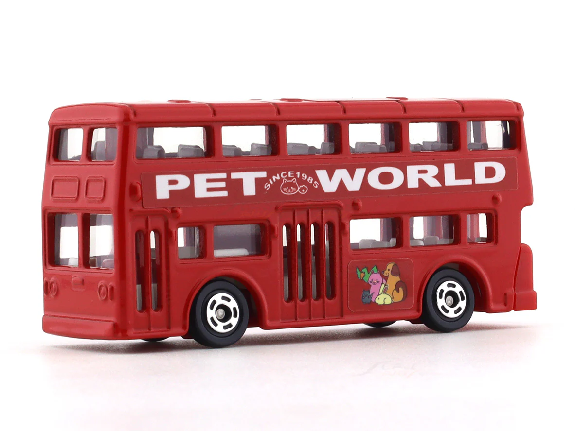 London Bus 1:130 Tomica No 95 diecast scale car model - Image 4