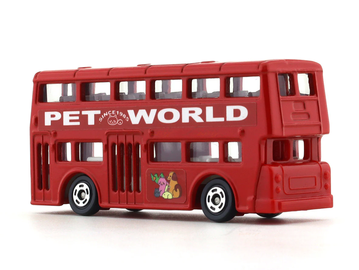 London Bus 1:130 Tomica No 95 diecast scale car model - Image 6