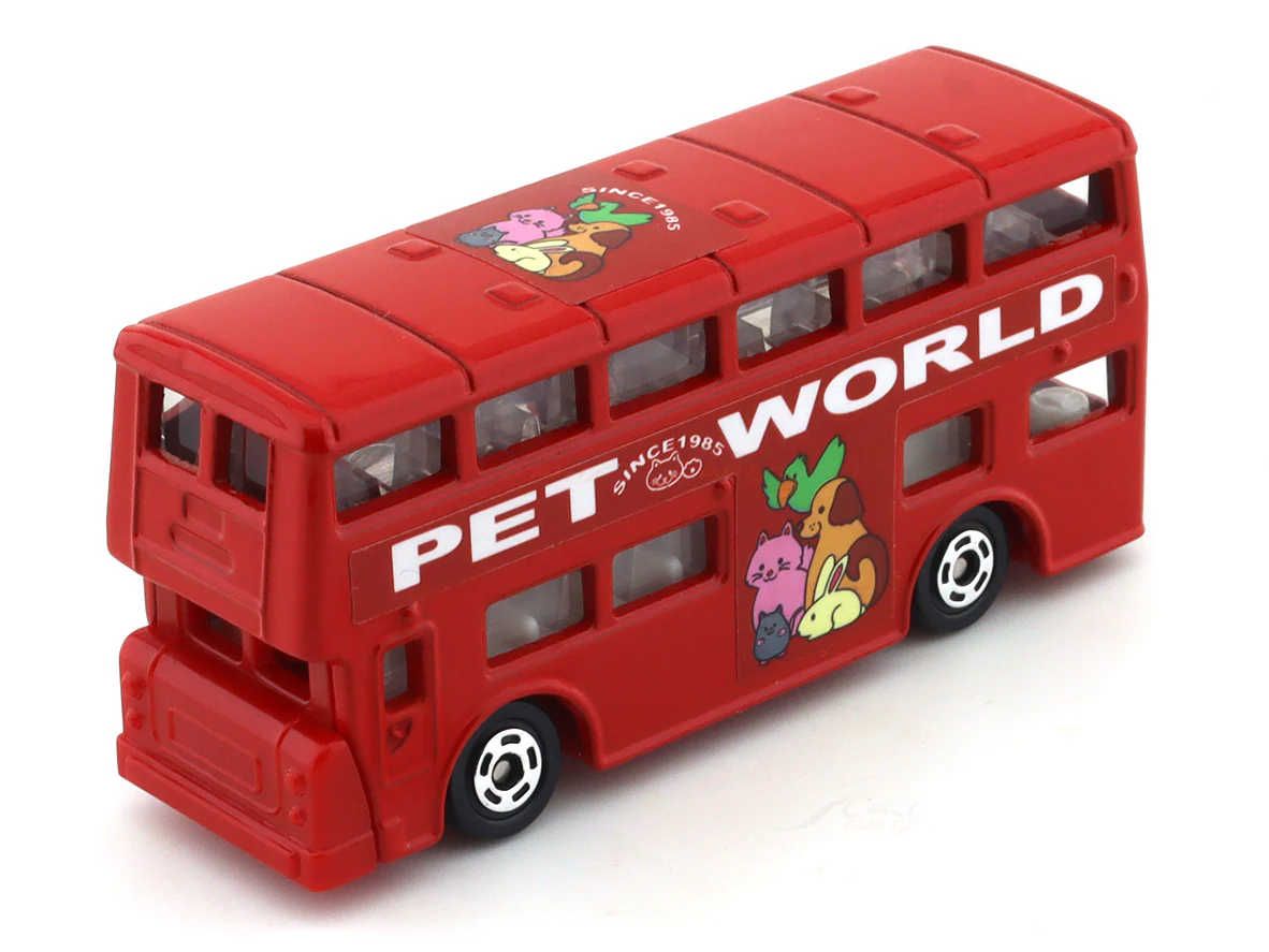 London Bus 1:130 Tomica No 95 diecast scale car model - Image 7