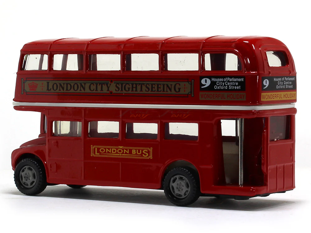 London Bus, London taxi set Motormax diecast toy - Image 7