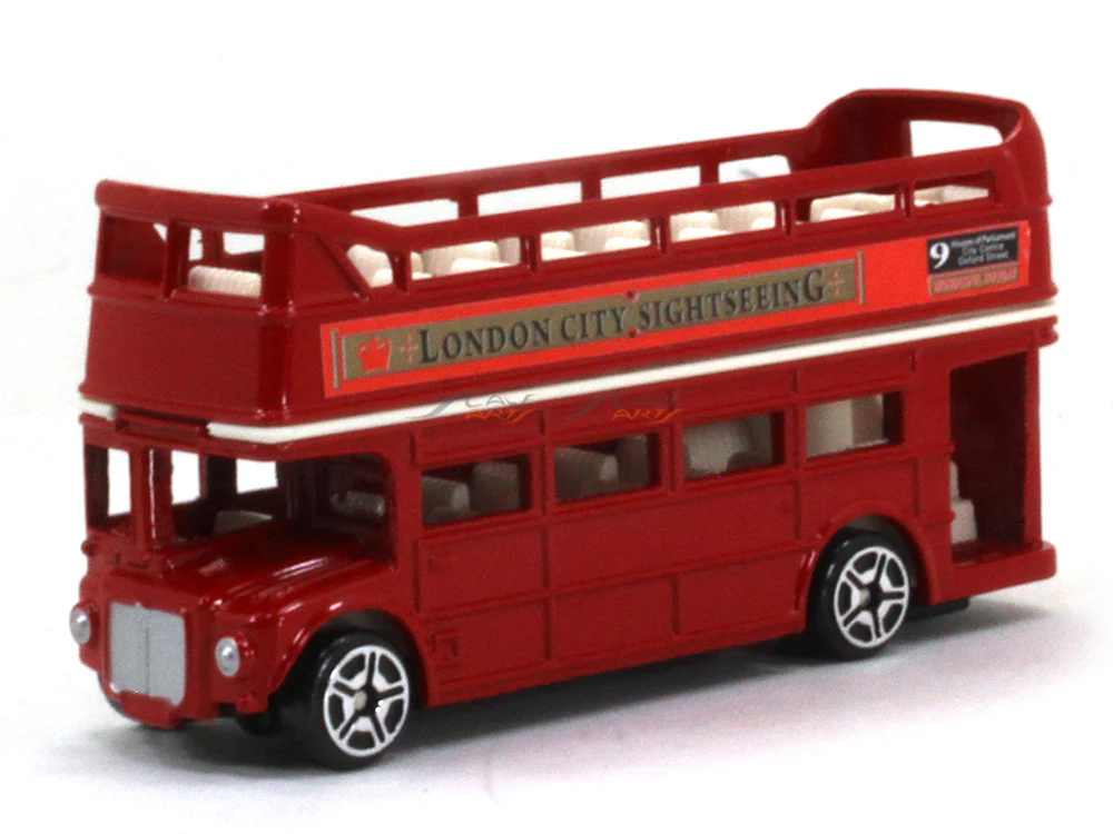 London Routmaster Bus open 4.75" diecast Scale Model