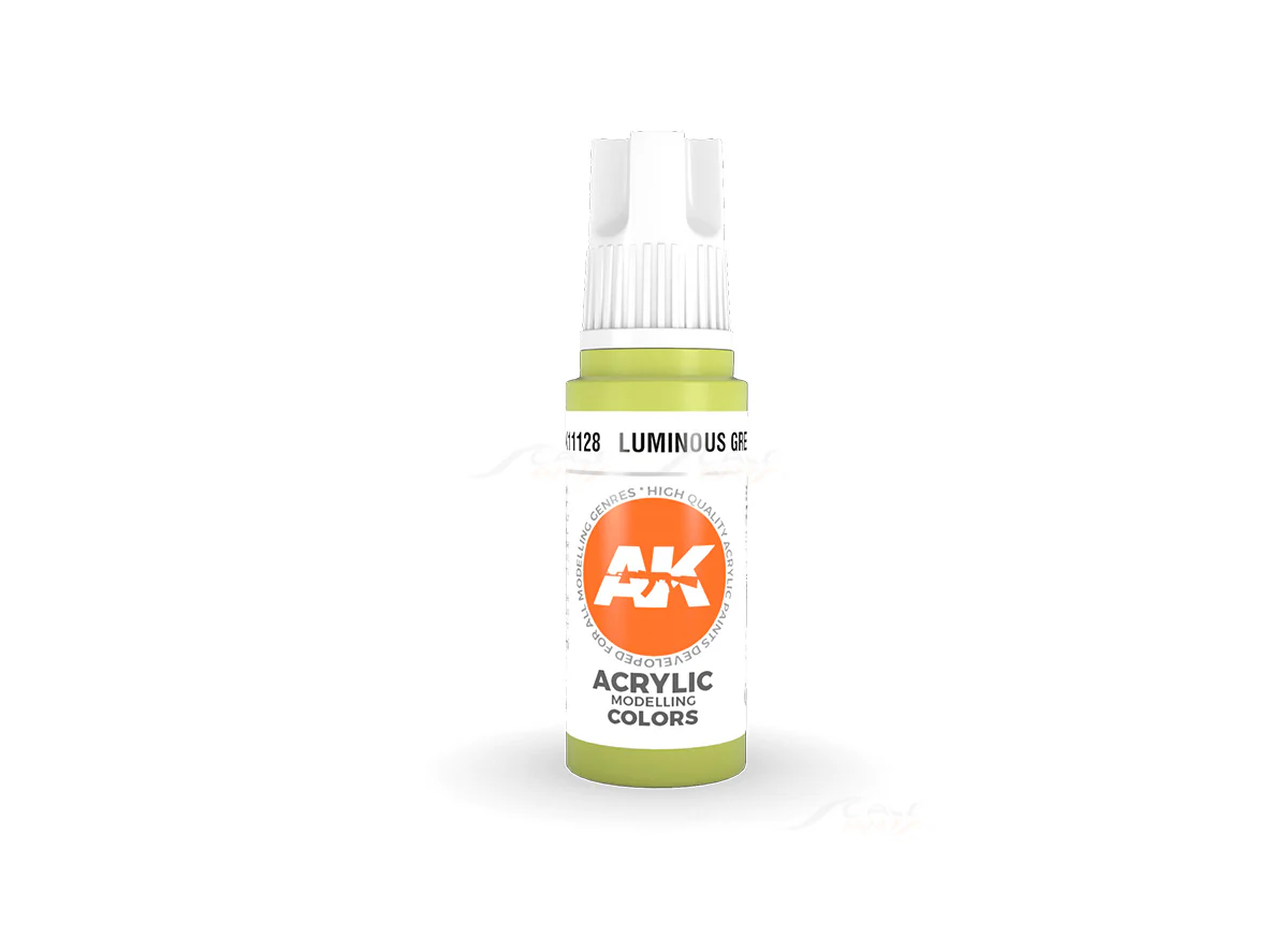 Luminous Green 17ml AK Interactive acrylic color AK11128