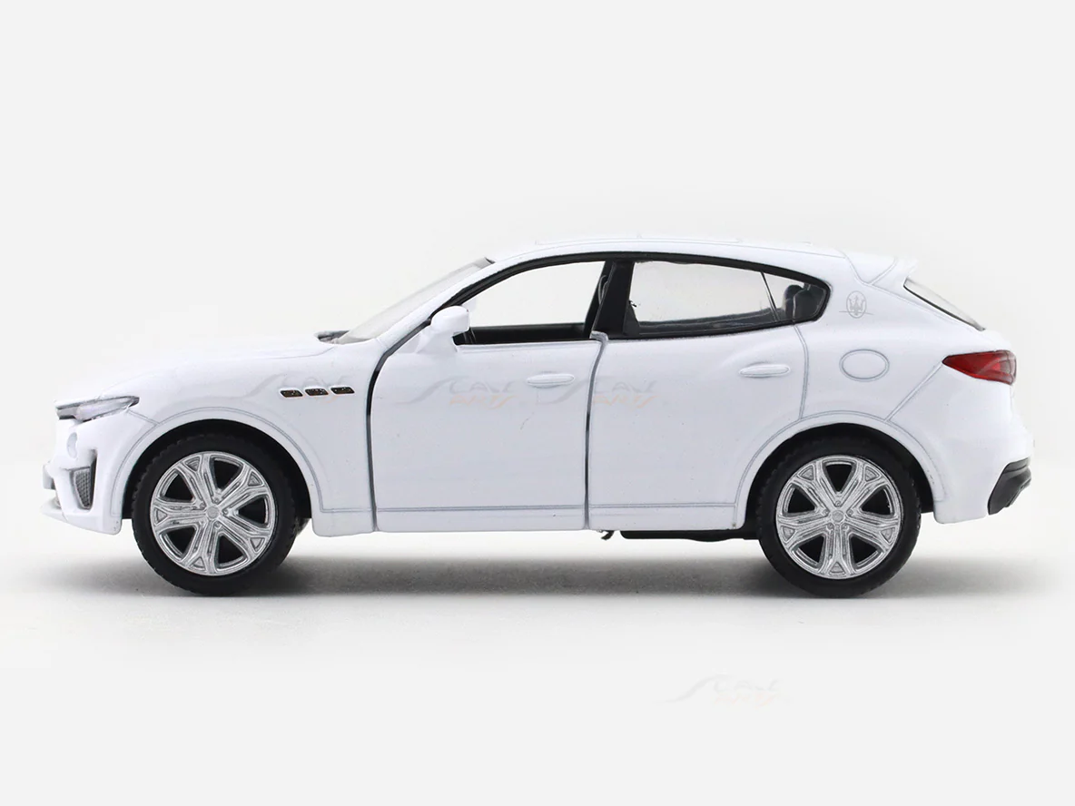 Maserati Levante White 1:33-42 RMZ City licensed pull back car scale model - Image 2