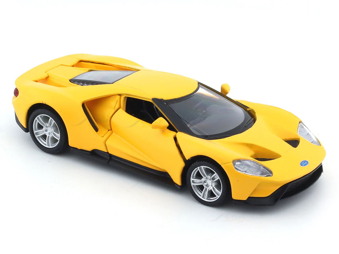 Maserati MC20 yellow 1:32 RMZ City 5 inch pullback diecast scale model car - Image 7