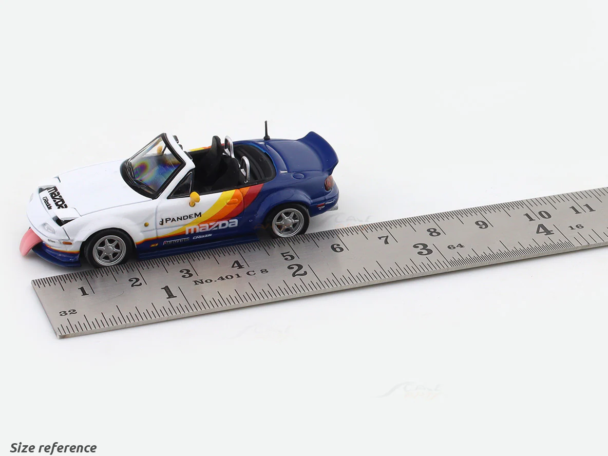 Mazda MX5 Pandem 1:64 TimeMicro diecast scale model car miniature - Image 10