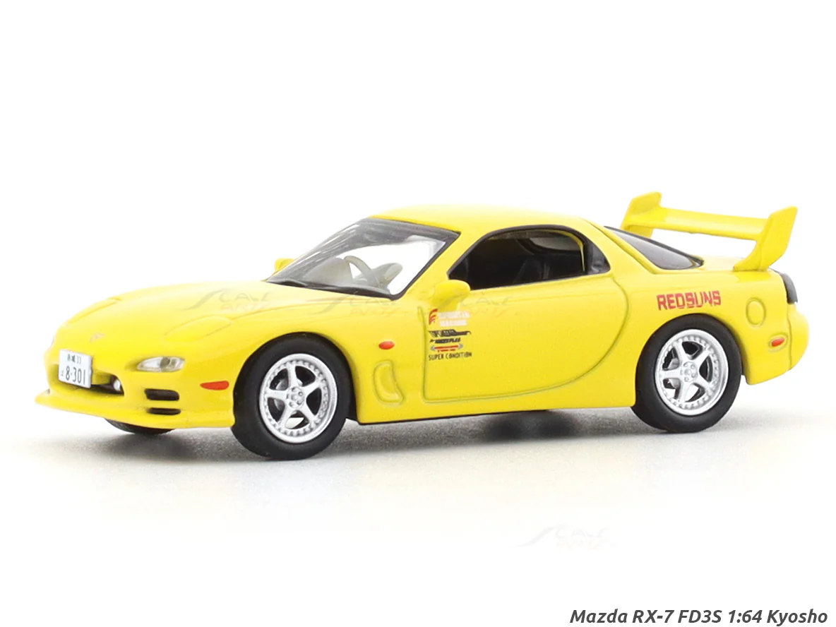 Mazda RX-7 FD3S 1:64 Kyosho licensed diecast scale model car miniature