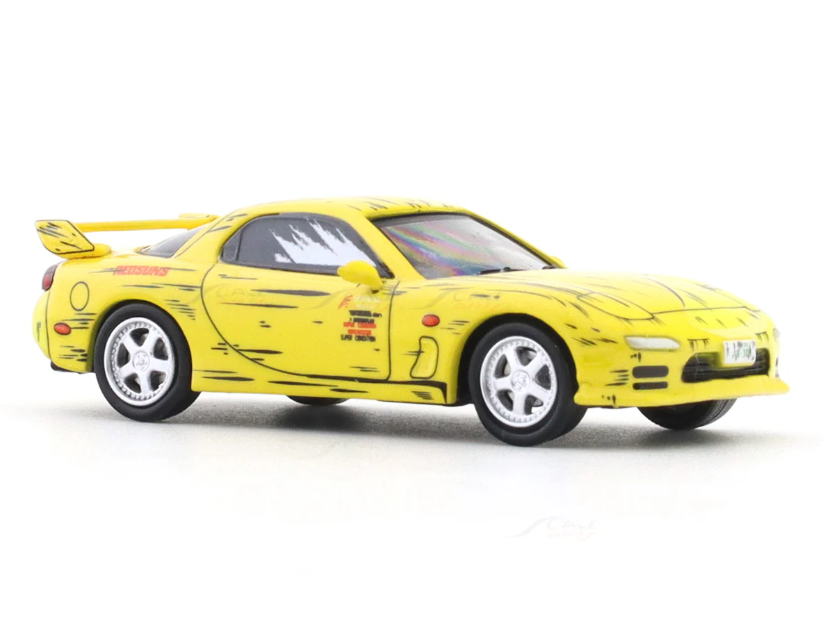 Mazda RX-7 Initial D 1:64 TimeMicro diecast scale model car miniature car - Image 6