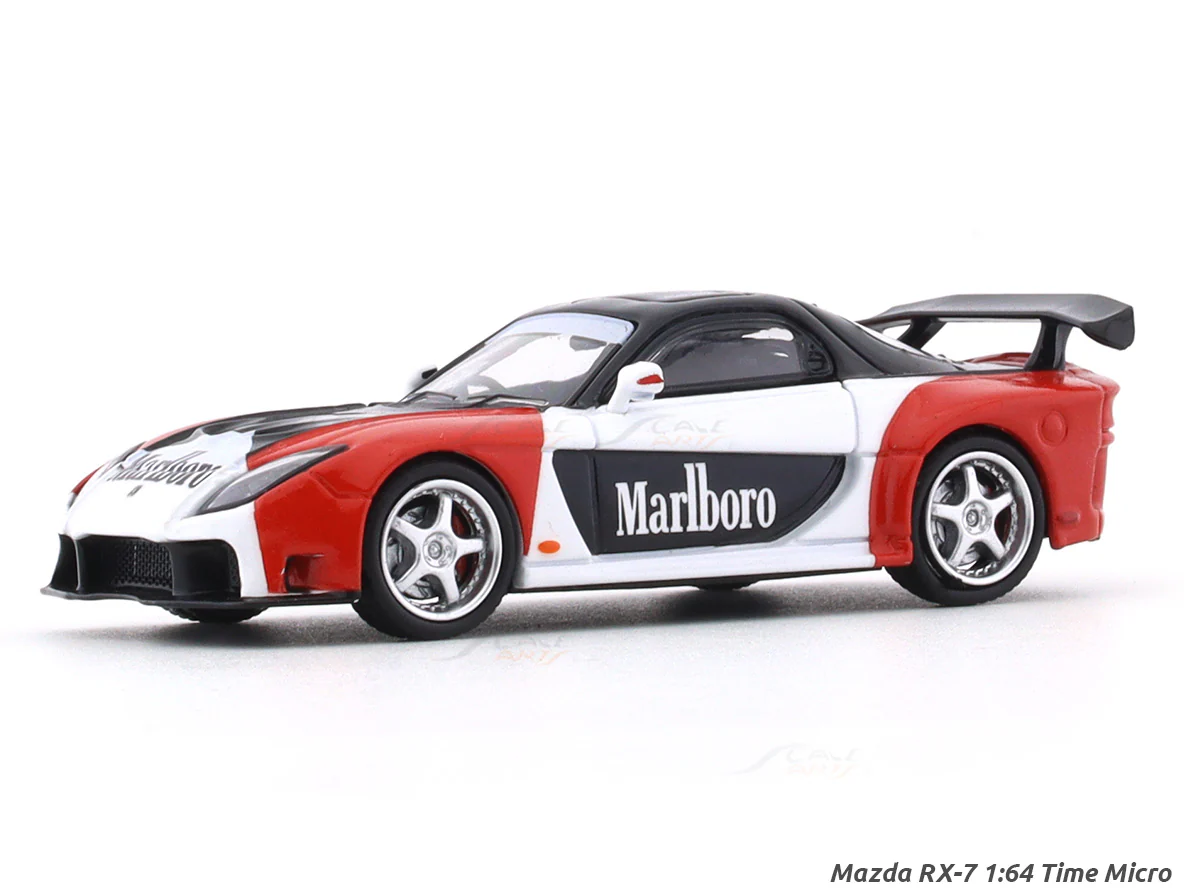 Mazda RX-7 Marlboro 1:64 Time Micro diecast scale model car collectible - Image 2