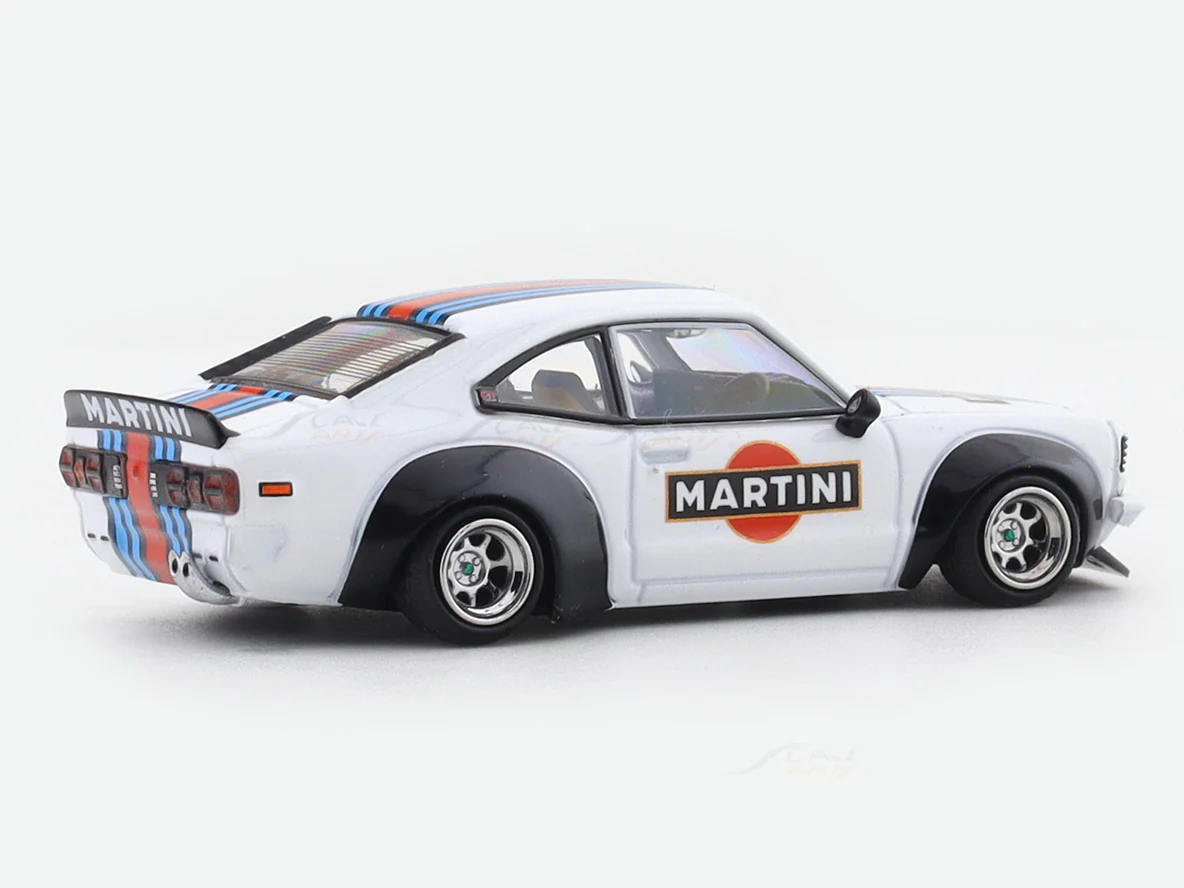 Mazda Savanna RX-3 Martini 1:64 Inno64 diecast scale model car miniature collectible - Image 4