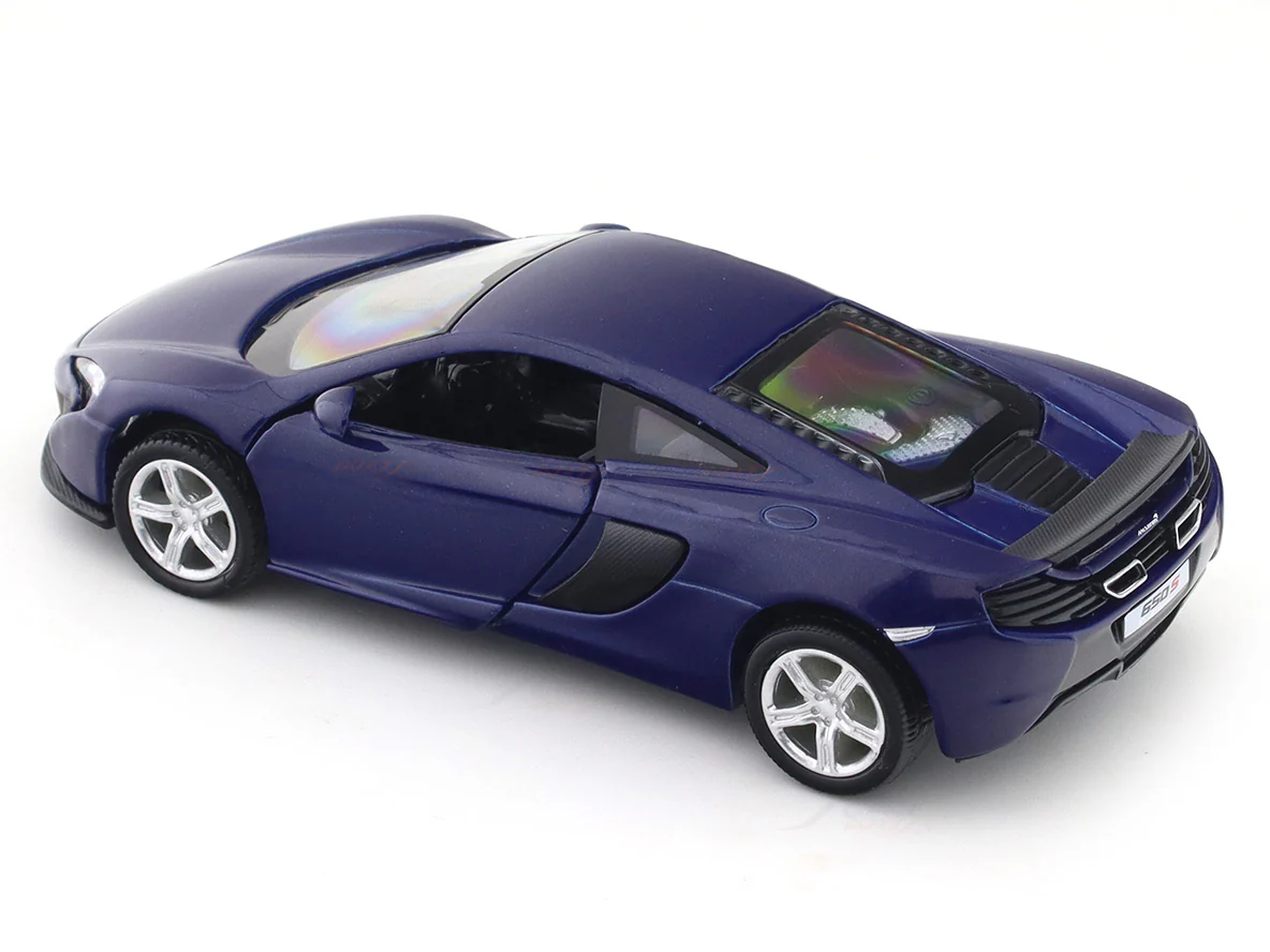 McLaren 650S blue 1:33-42 RMZ City licensed pull back car scale model - Image 8