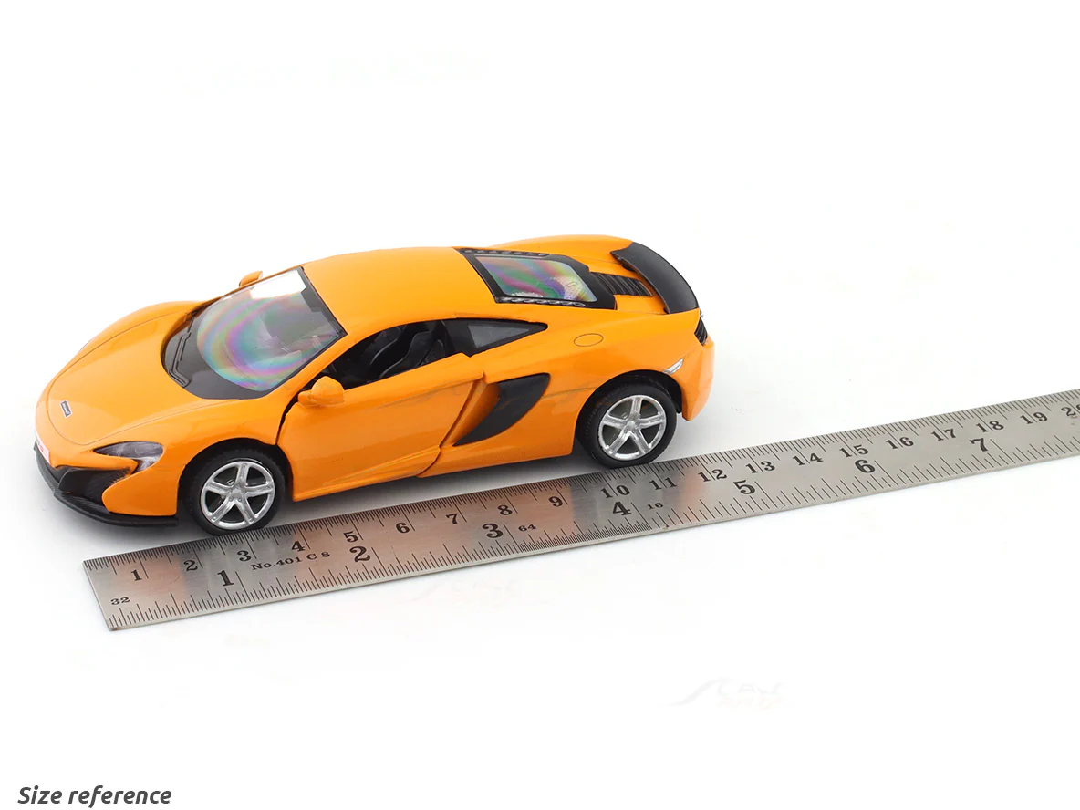 McLaren 650S orange 1:33-42 RMZ City licensed pull back car scale model - Image 10