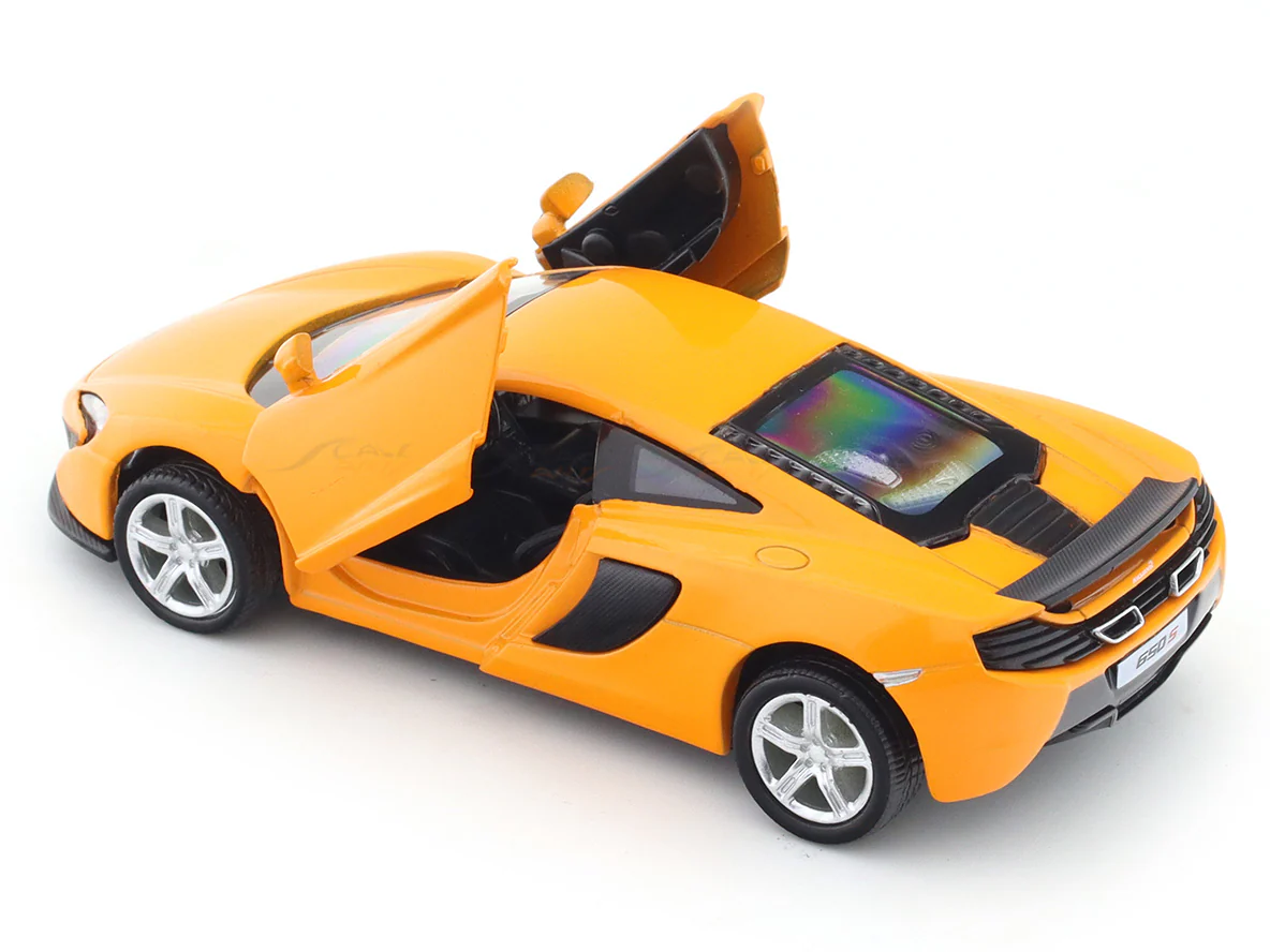 McLaren 650S orange 1:33-42 RMZ City licensed pull back car scale model - Image 9