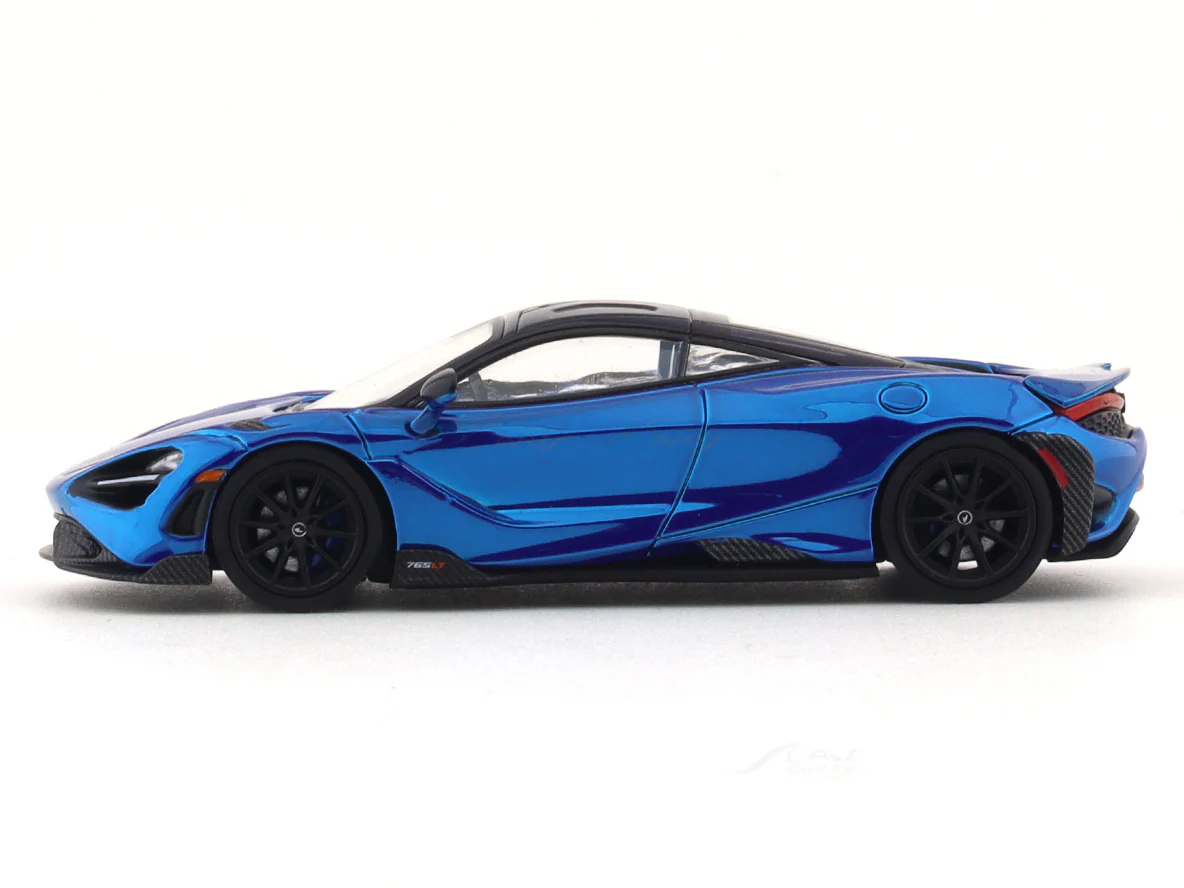 McLaren 765LT blue 1:64 CM Model diecast scale model miniature car - Image 2