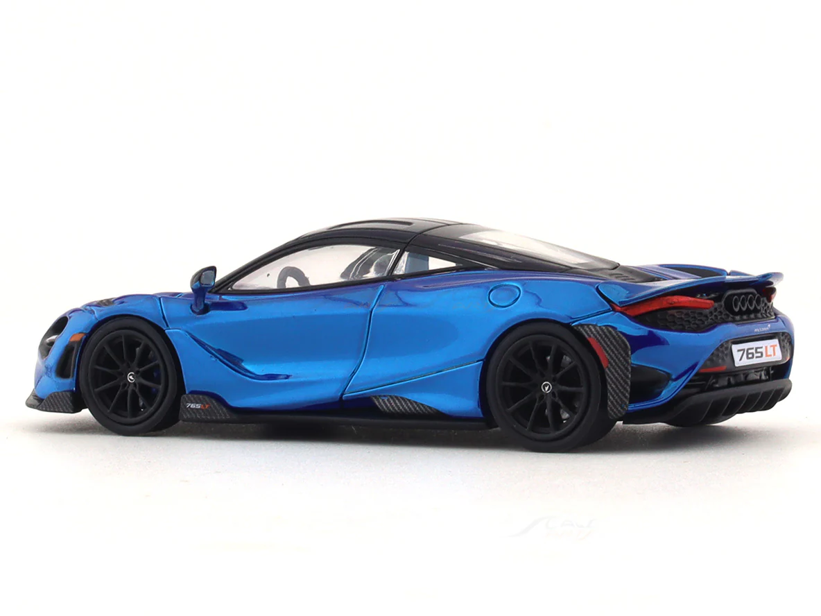 McLaren 765LT blue 1:64 CM Model diecast scale model miniature car - Image 3