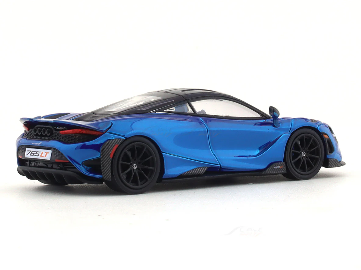 McLaren 765LT blue 1:64 CM Model diecast scale model miniature car - Image 4