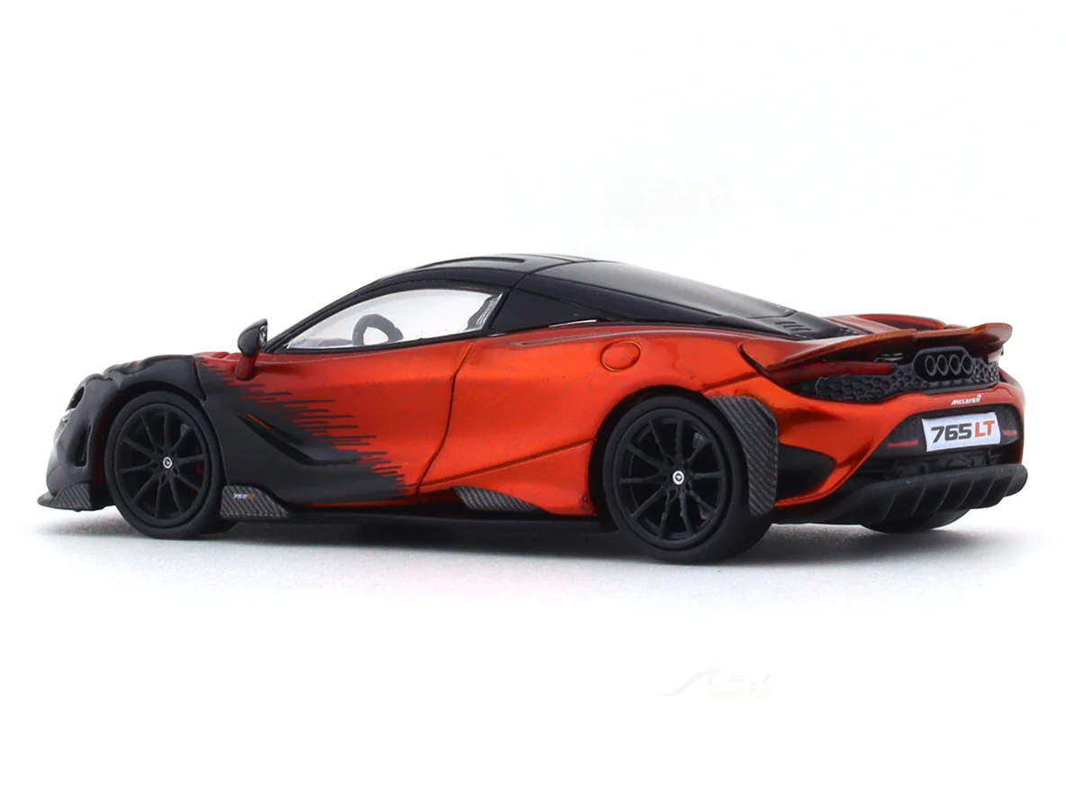 McLaren 765LT orange / black 1:64 CM Model diecast scale model car miniature - Image 3