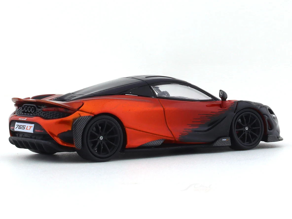 McLaren 765LT orange / black 1:64 CM Model diecast scale model car miniature - Image 4