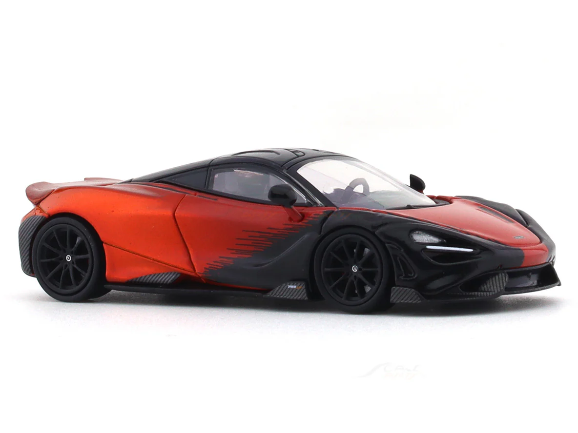 McLaren 765LT orange / black 1:64 CM Model diecast scale model car miniature - Image 6