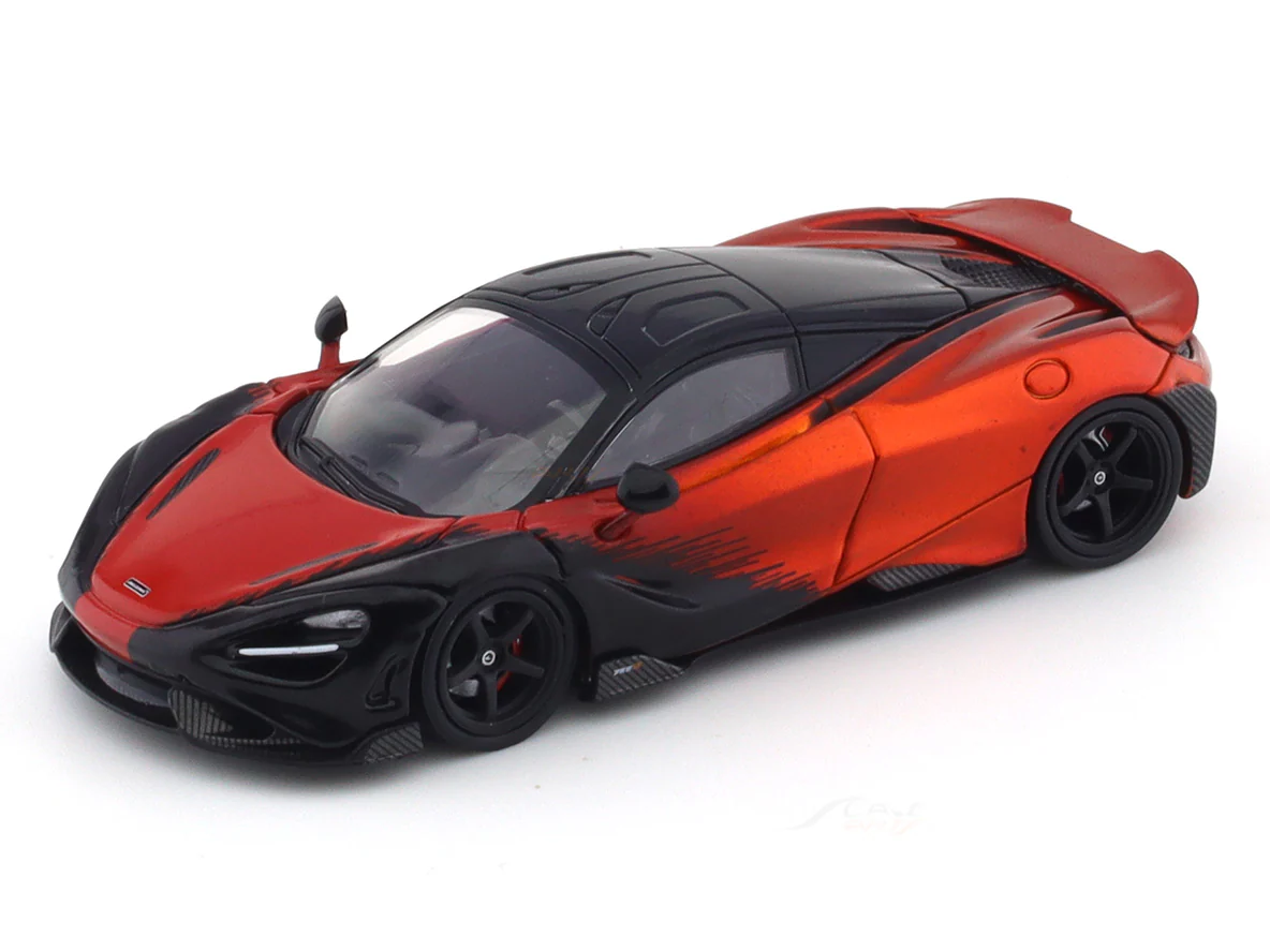McLaren 765LT orange / black 1:64 CM Model diecast scale model car miniature - Image 7