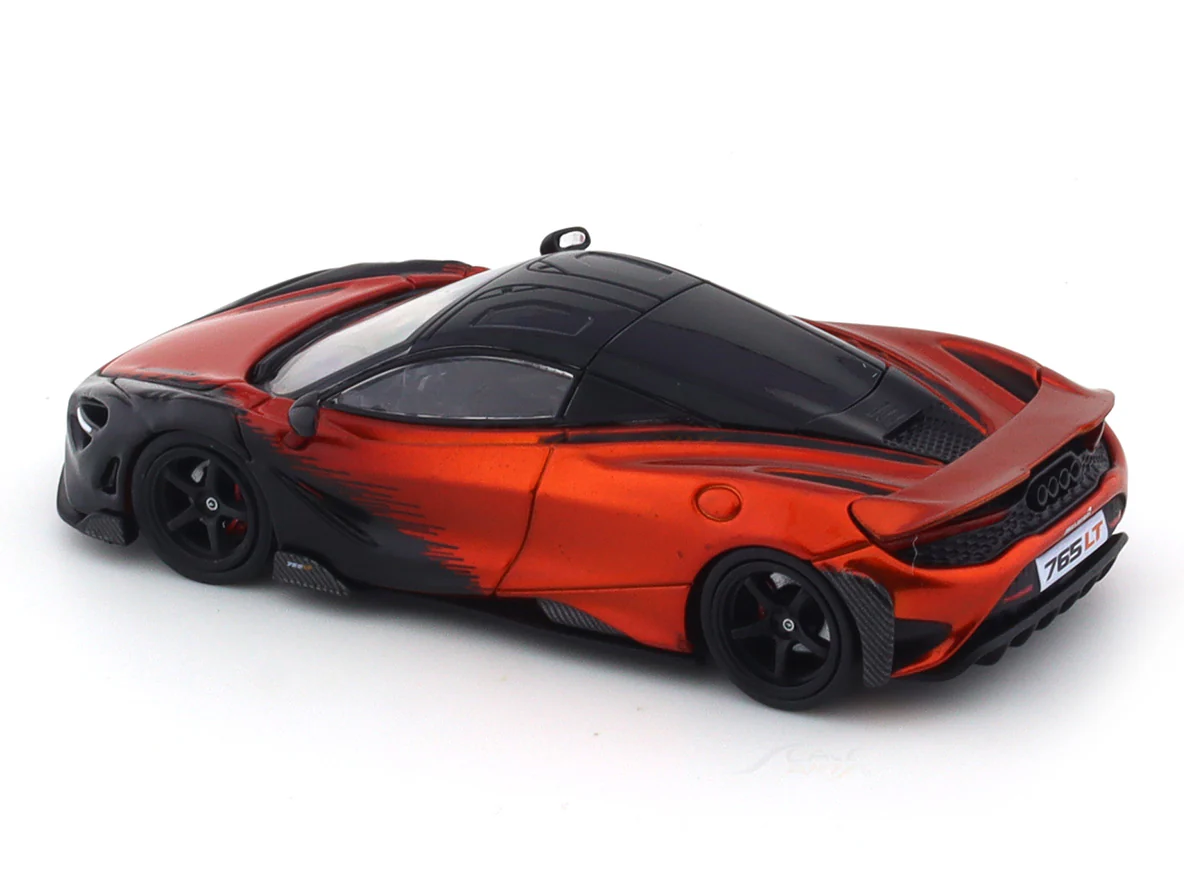 McLaren 765LT orange / black 1:64 CM Model diecast scale model car miniature - Image 8