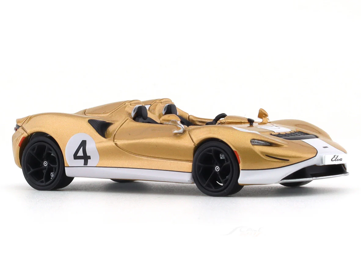 McLaren Elva Gold 1:64 CM Model licensed diecast scale model collectible - Image 7