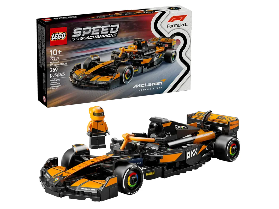McLaren F1 Team MCL38 Race Car : LEGO set - Image 9