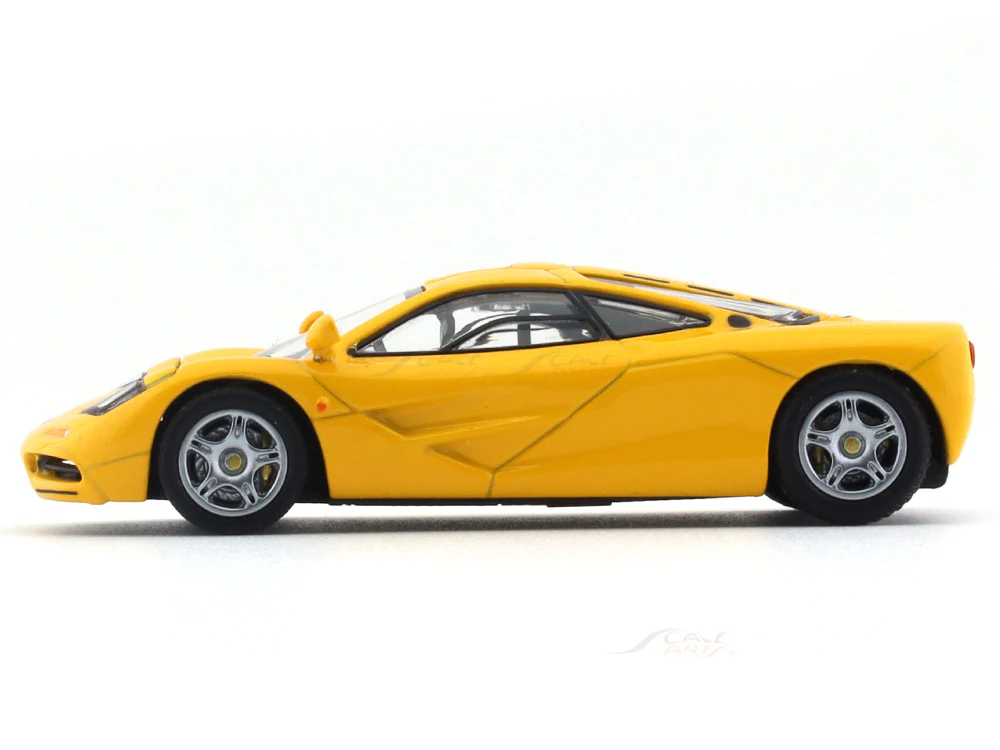 McLaren F1 yellow 1:64 LCD Models diecast scale model car - Image 2