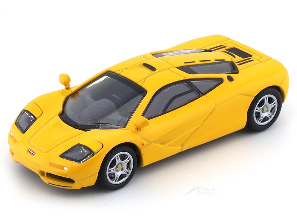 McLaren F1 yellow 1:64 LCD Models diecast scale model car - Image 7